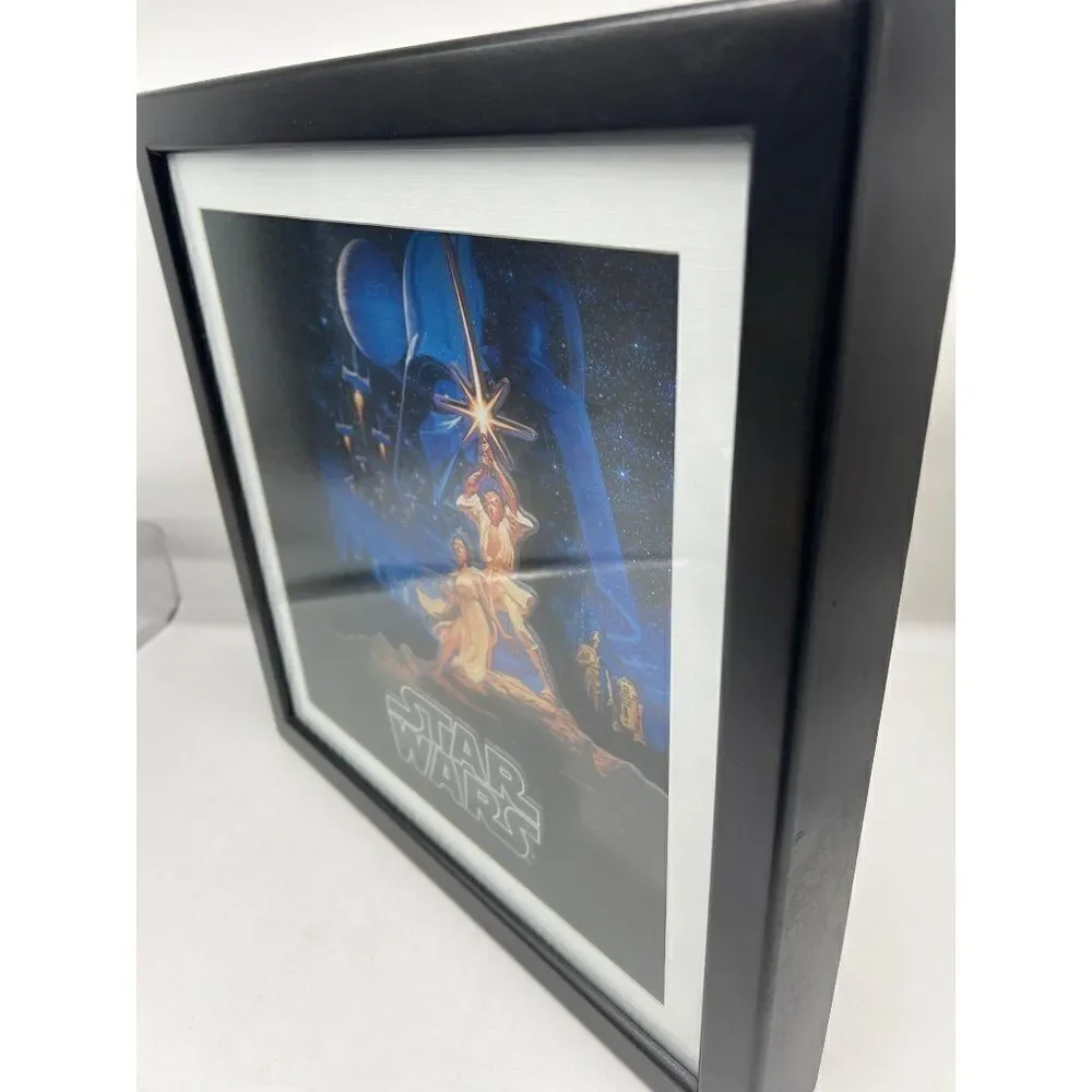 Star Wars New Hope 3D Shadow Box Wall Hanging Picture